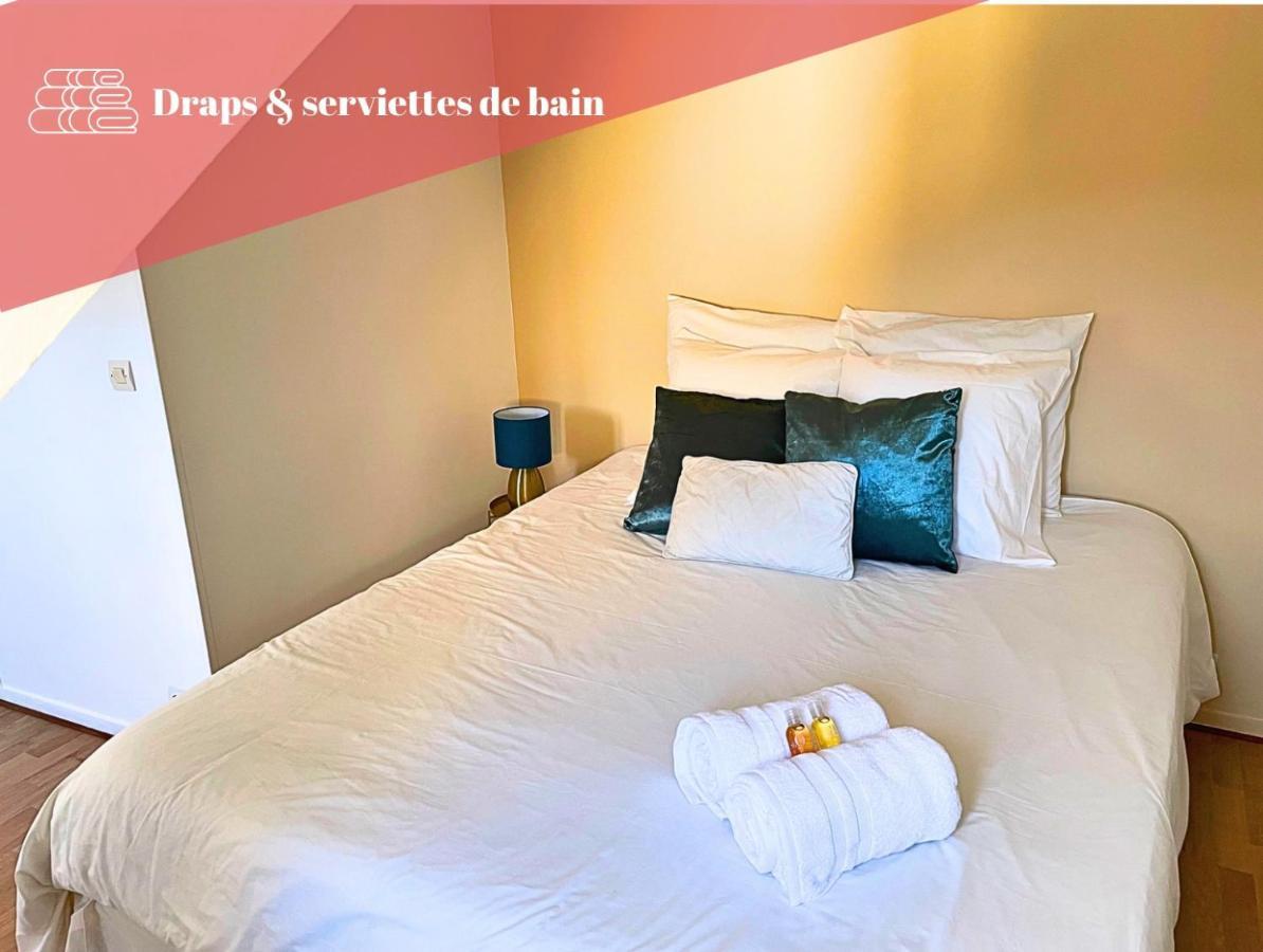 Appart Cosy Renove Avec Ac Hypercentre Nemours Buitenkant foto